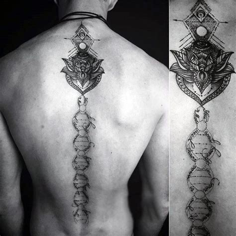 85 Tatuajes de COLUMNA vertebral (espina dorsal)